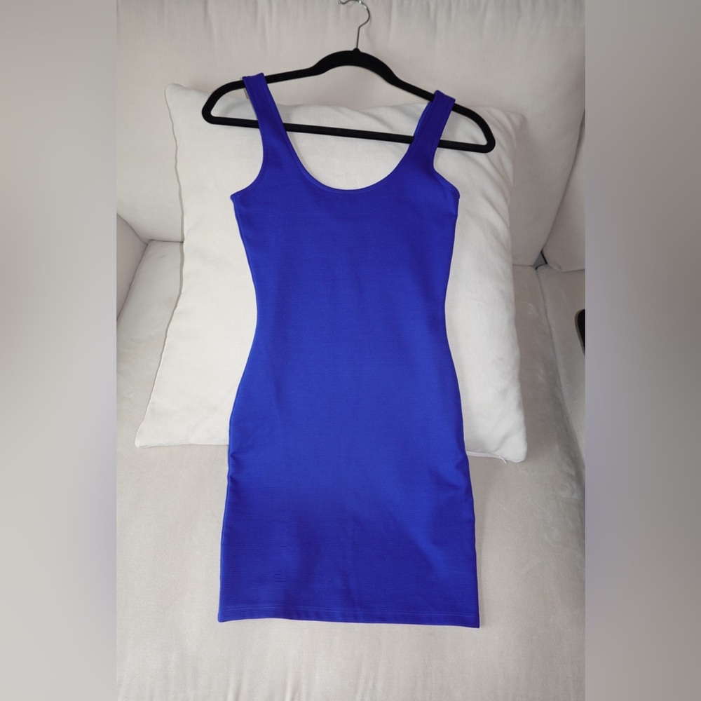 H&M Vibrant Blue Mini Dress